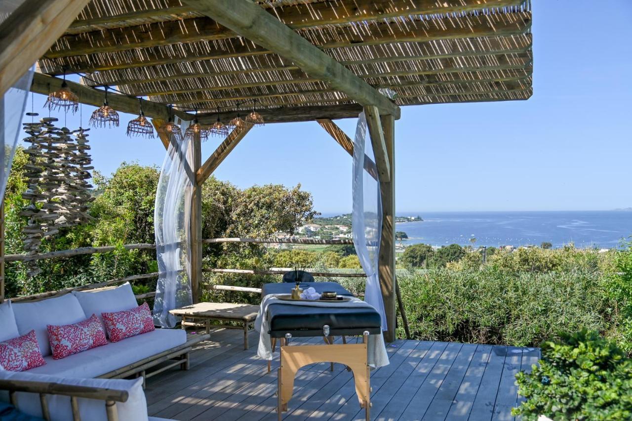Giulia, Villa D'Exception, Piscine Vue Mer - Porticcio Porticcio  Luaran gambar